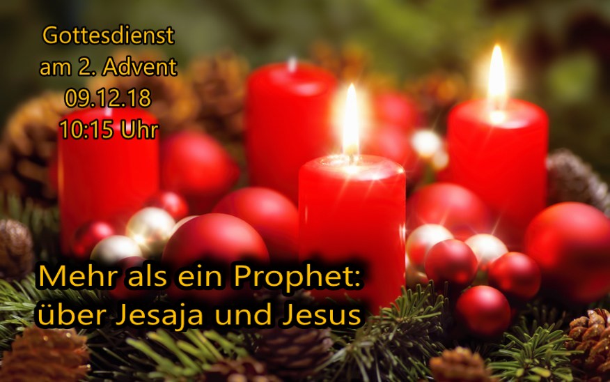 Mehr als ein Prophet - über Jesaja und Jesus
