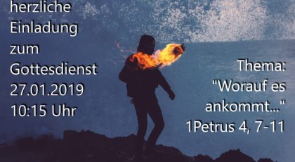Worauf es ankommt