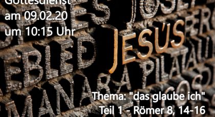 das glaube ich – Teil 1: Der Vater