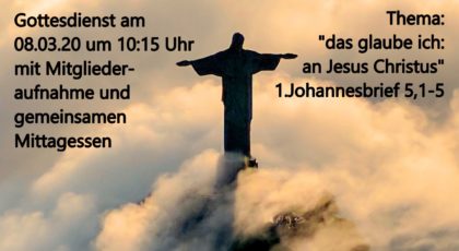 das glaube ich – Teil 3: an Jesus Christus
