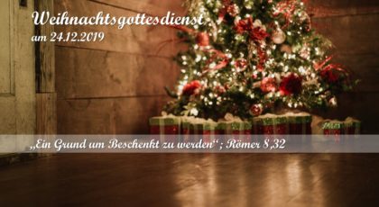 Ein Grund zum Beschenkt werden
