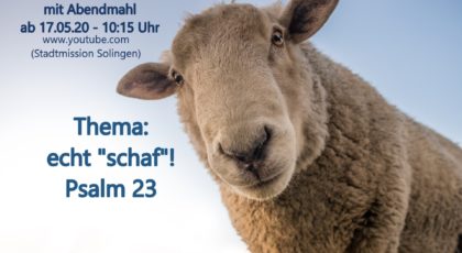 Echt Schaf – Online-Gottesdienst vom 17.05.2020