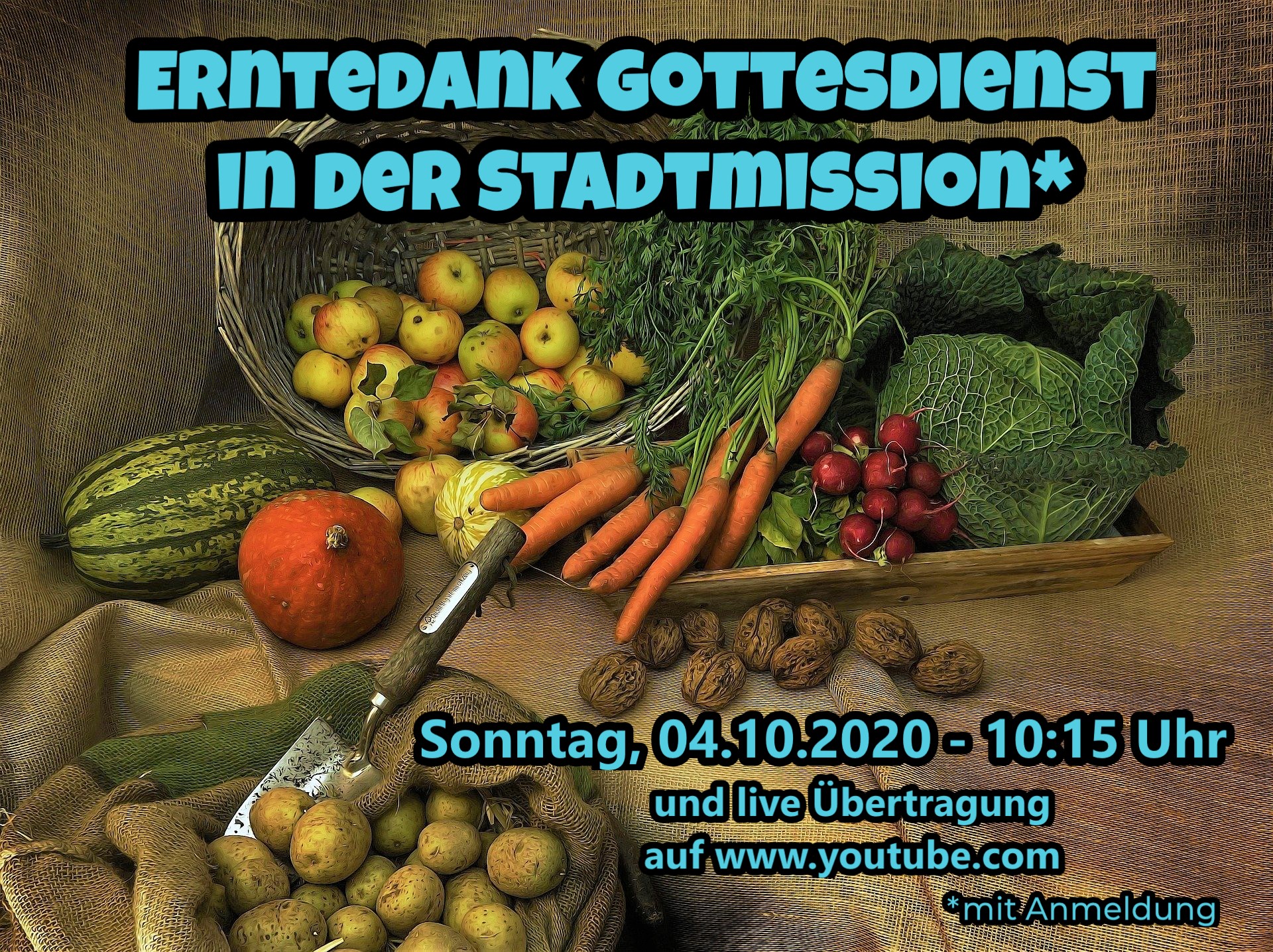 Erntedank-Gottesdienst vom 04.10.2020